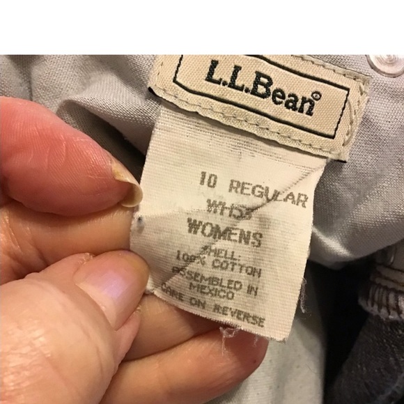 L.L. BEAN VINTAGE STRAIGHT LEG MOM JEANS - Picture 6 of 6